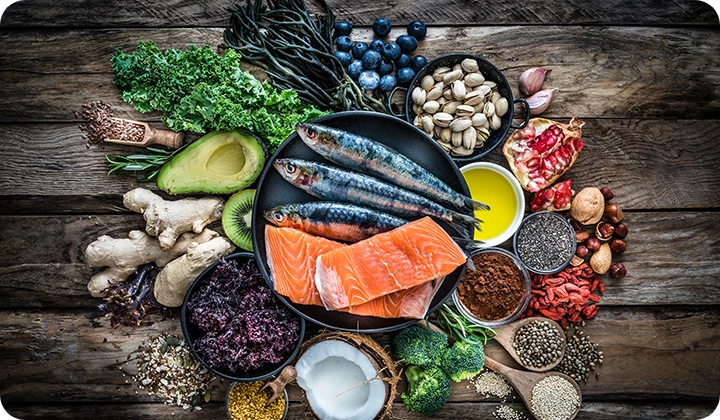 Ausgewogene Ernährung Vitamine und Mineralstoffe